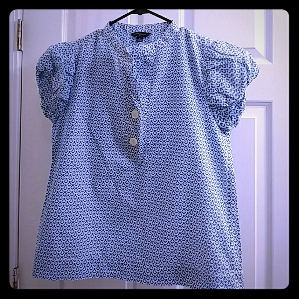 Banana Republic Printed Blouse